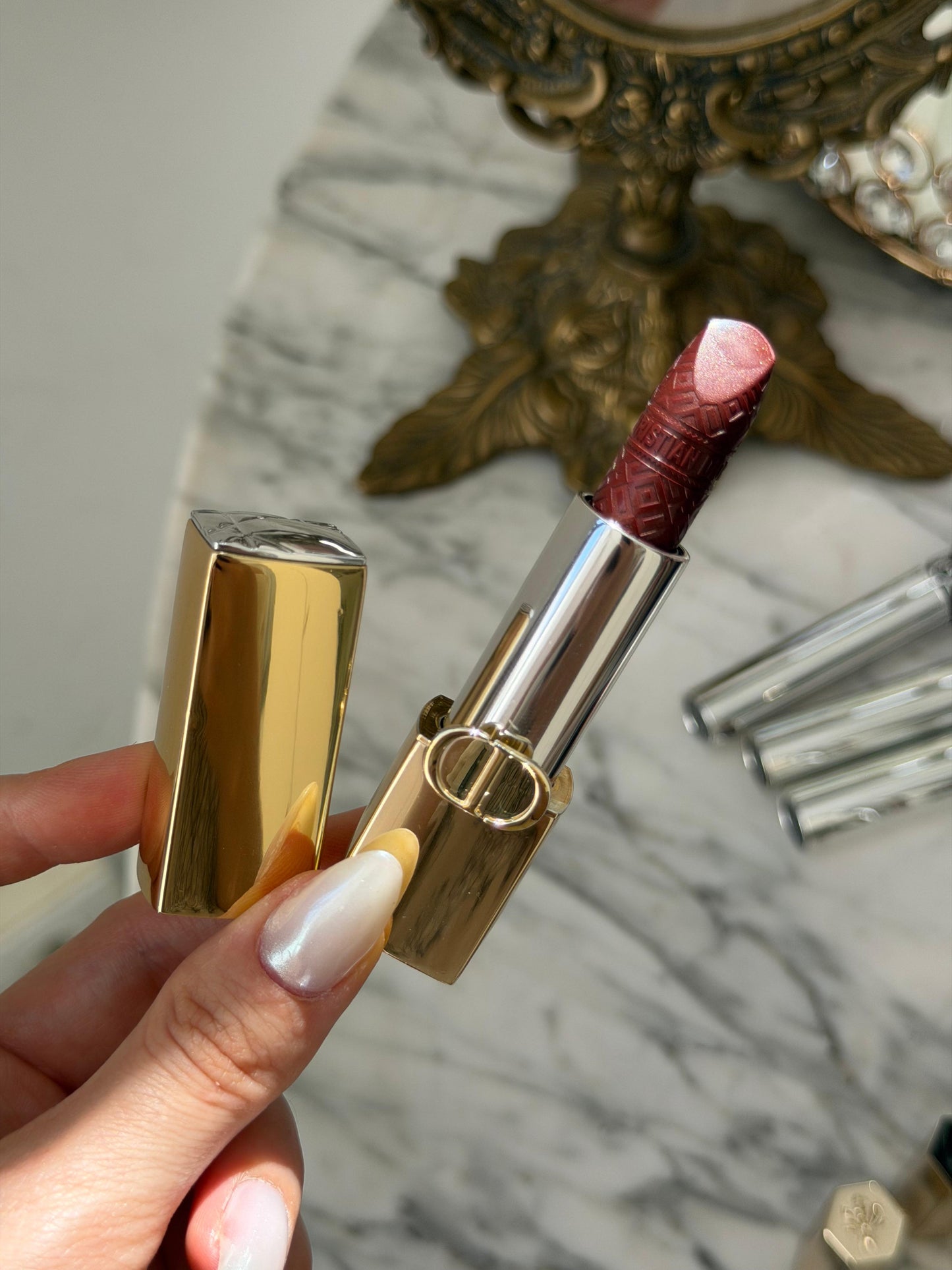 DIOR Rouge Dior - Limited Edition
Couture Color Lipstick (994) - Hydrating and Longwearing