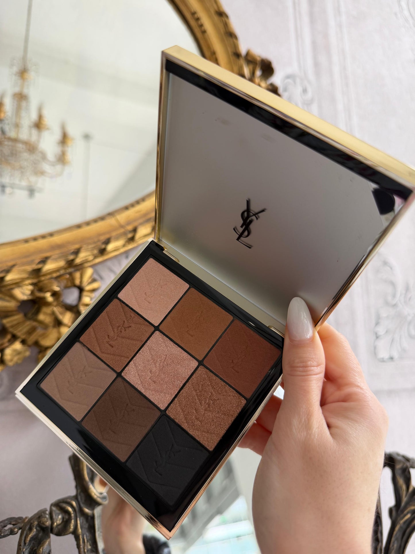 YSL Couture Eye Palette 9 Shades Of Brown Shadows - Nude Hours
