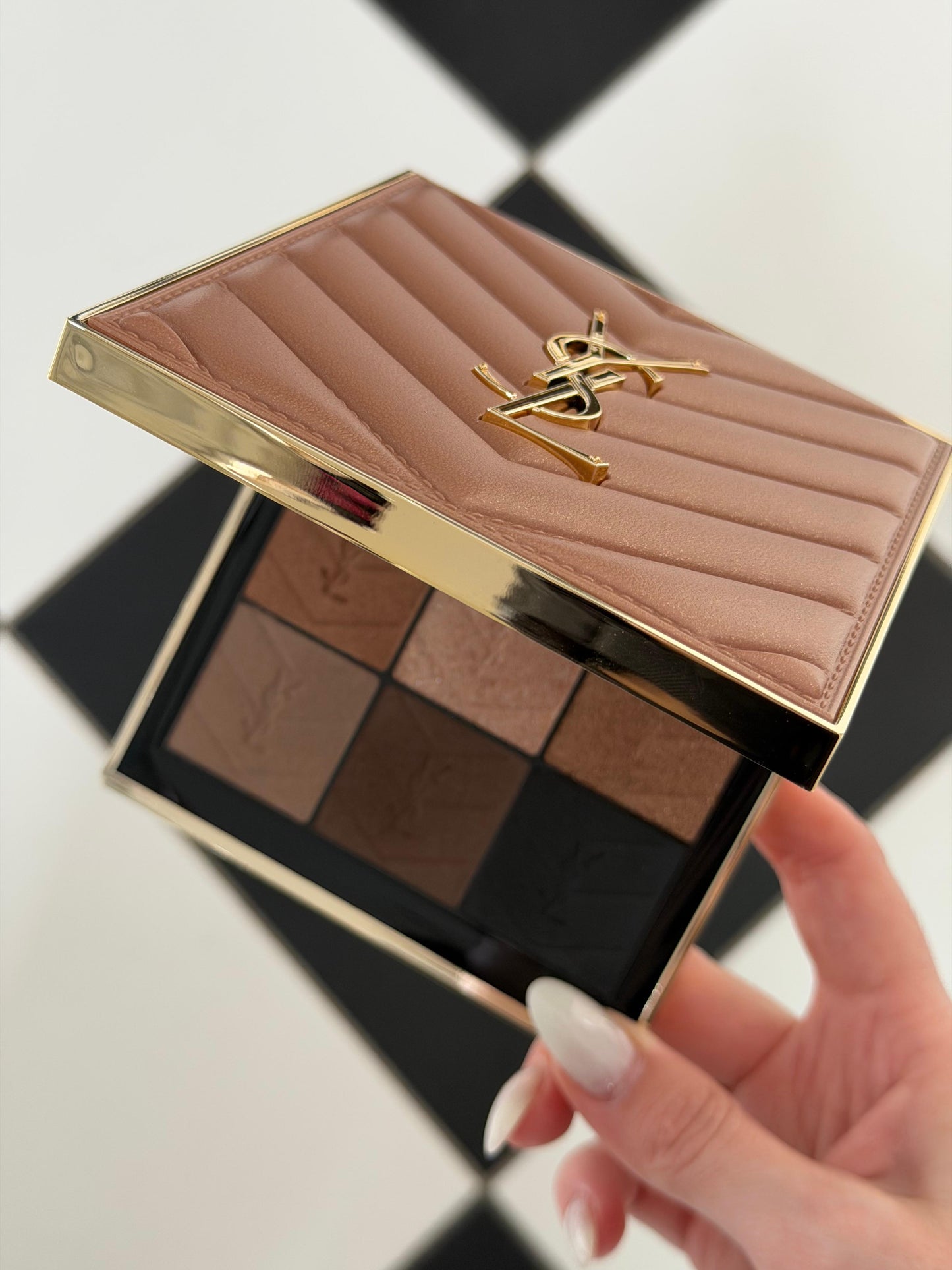 YSL Couture Eye Palette 9 Shades Of Brown Shadows - Nude Hours