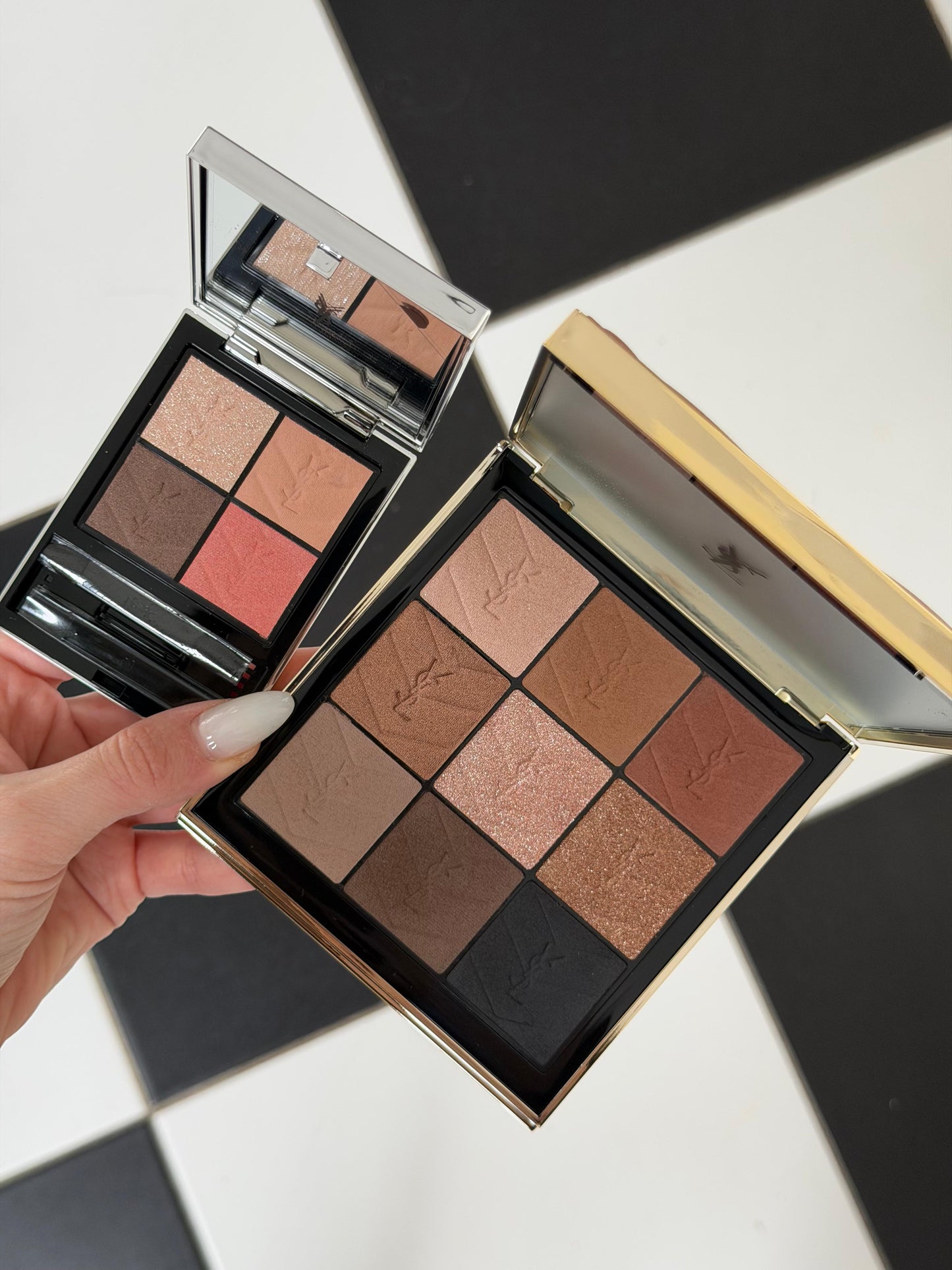 YSL Couture Eye Palette 9 Shades Of Brown Shadows - Nude Hours