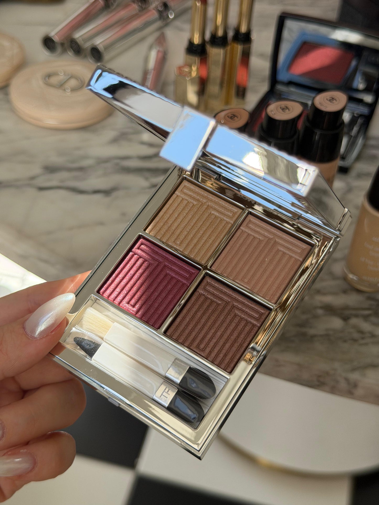 TOM FORD Beauty Eyeshadow Color Quad Lumiere Palette - Fireside Night