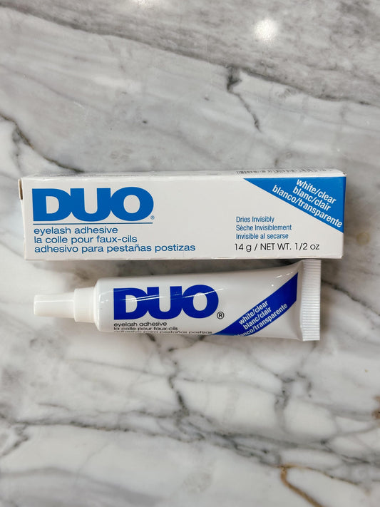 DUO Striplash Adhesive - White/Clear