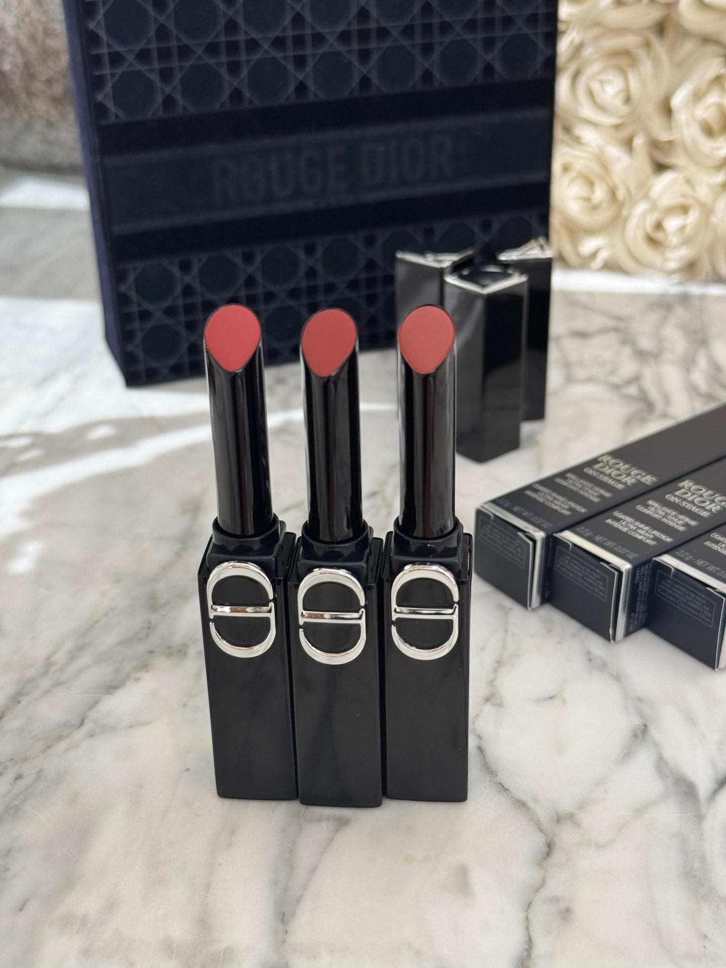 DIOR On Stage Coated Shine Lipstick (226) - Ultra Wear, Intense Comfort