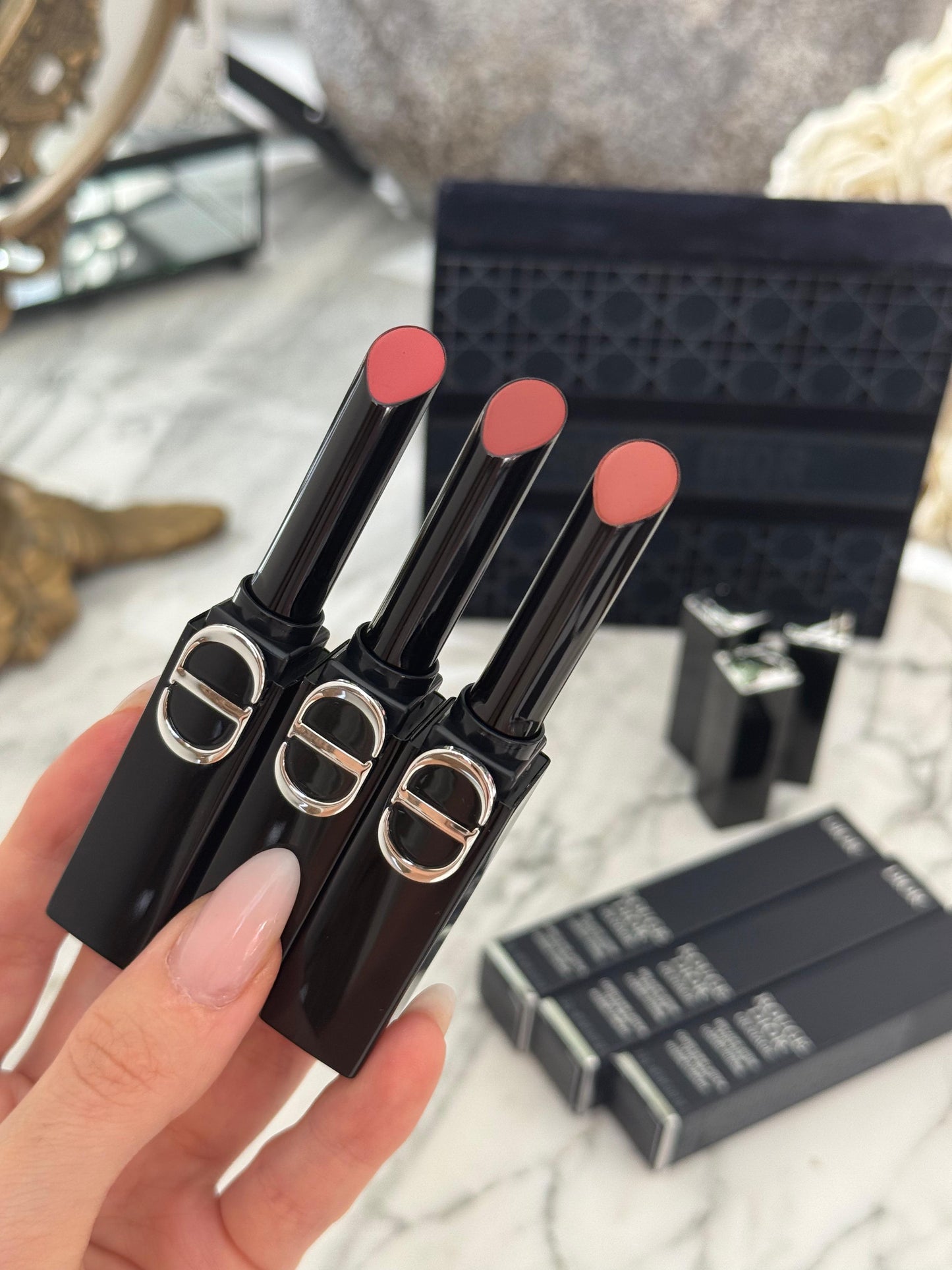 DIOR On Stage Coated Shine Lipstick (226) - Ultra Wear, Intense Comfort