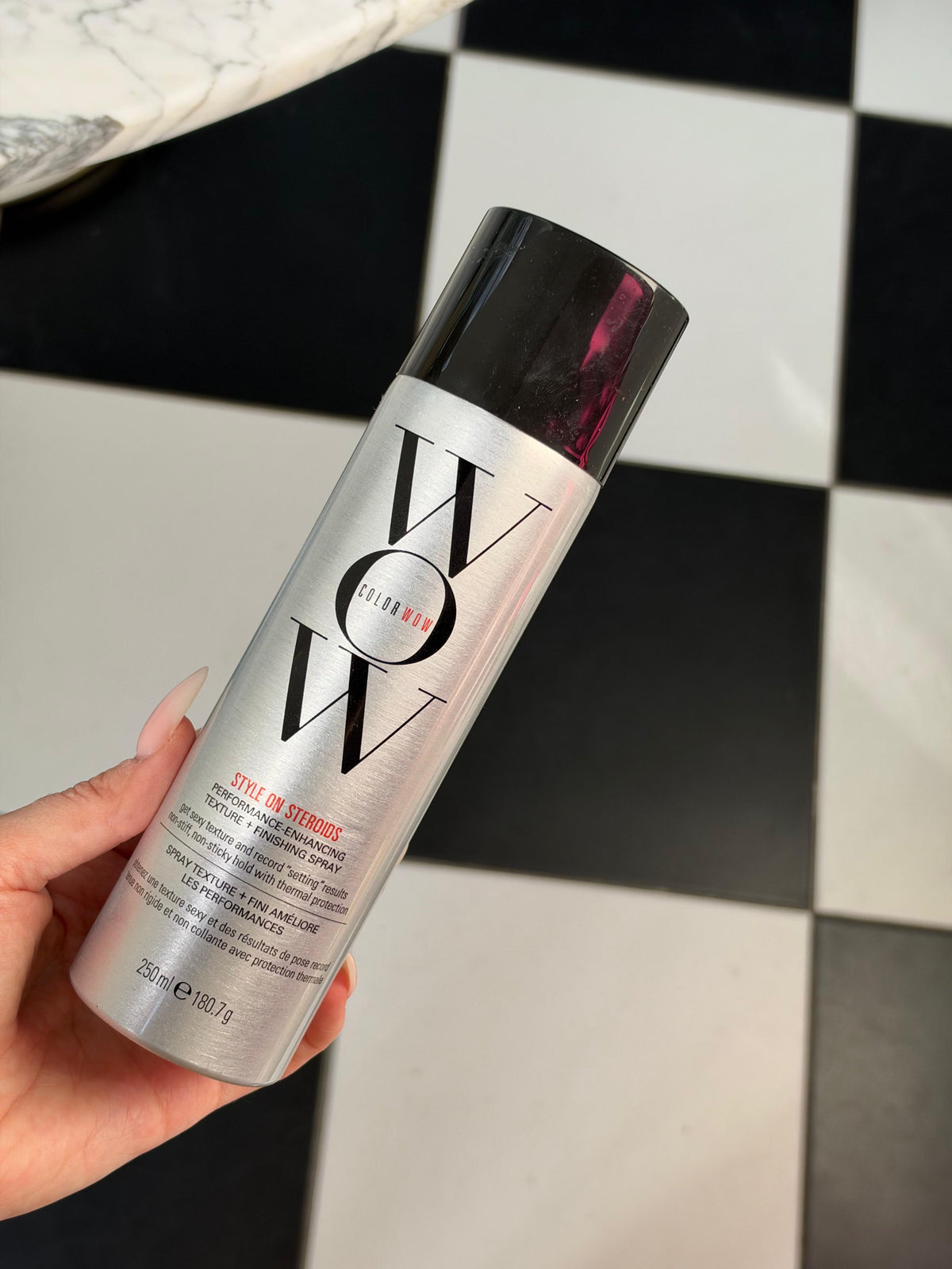 COLOR WOW Style On Steroids Texture Spray Instant Voluminous Hair + Long-Lasting Texture Without Stiffness