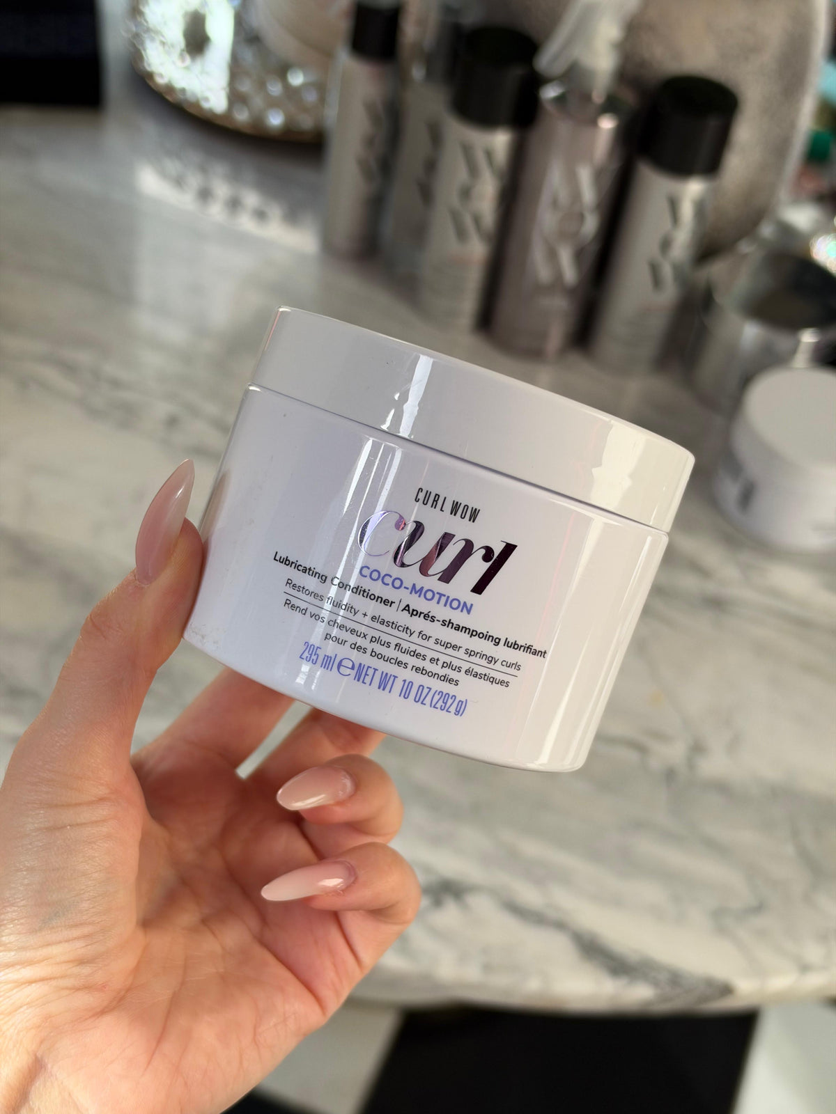 COLOR WOW Curl Coco-Motion Lubricating Conditioner For Curly Hair Instantly Gives Dry, Dehydrated, Brittle, “Static” Curls