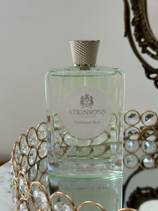 ATKINSONS Robinson Bear Eau de Parfum 100ml
Unleash the Intrepid Adventurer Within