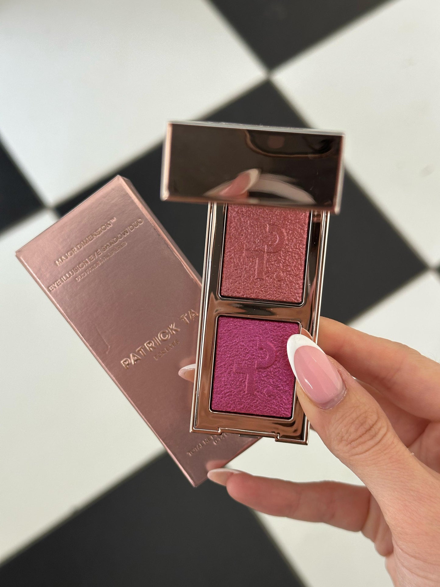 PATRICK TA Major Dimension Eye Illusion Eyeshadow Duo Pink