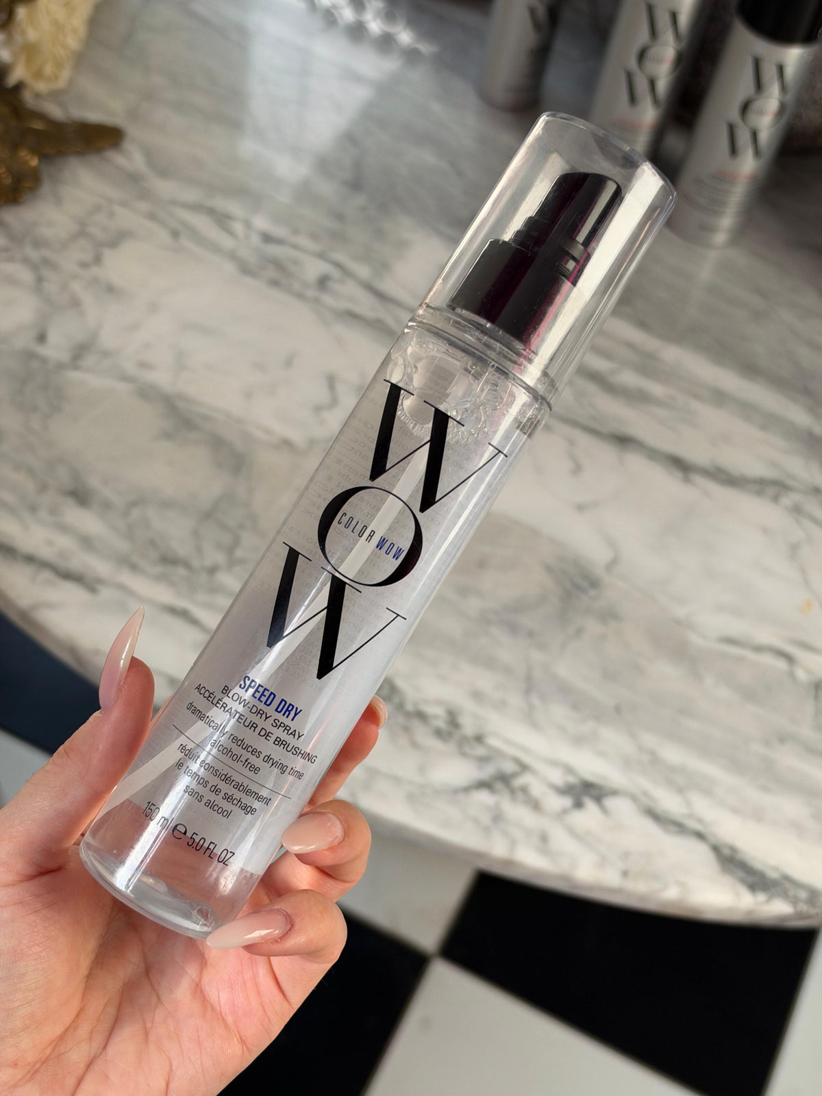 COLOR WOW Speed Dry Blow-Dry Clinically-Proven To Cut Blow-Dry Time By 30%; Alcohol-free