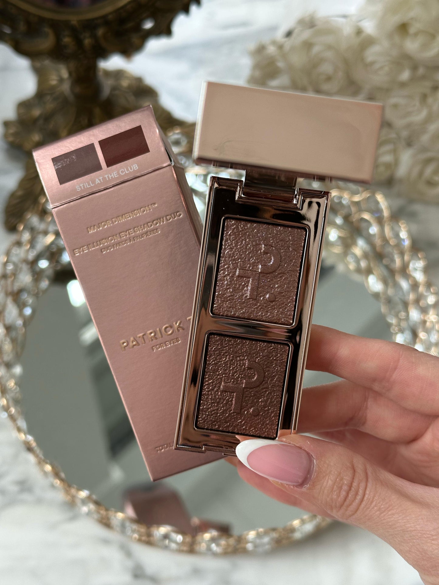 PATRICK TA Major Dimension Eye Illusion Eyeshadow Duo Brown
