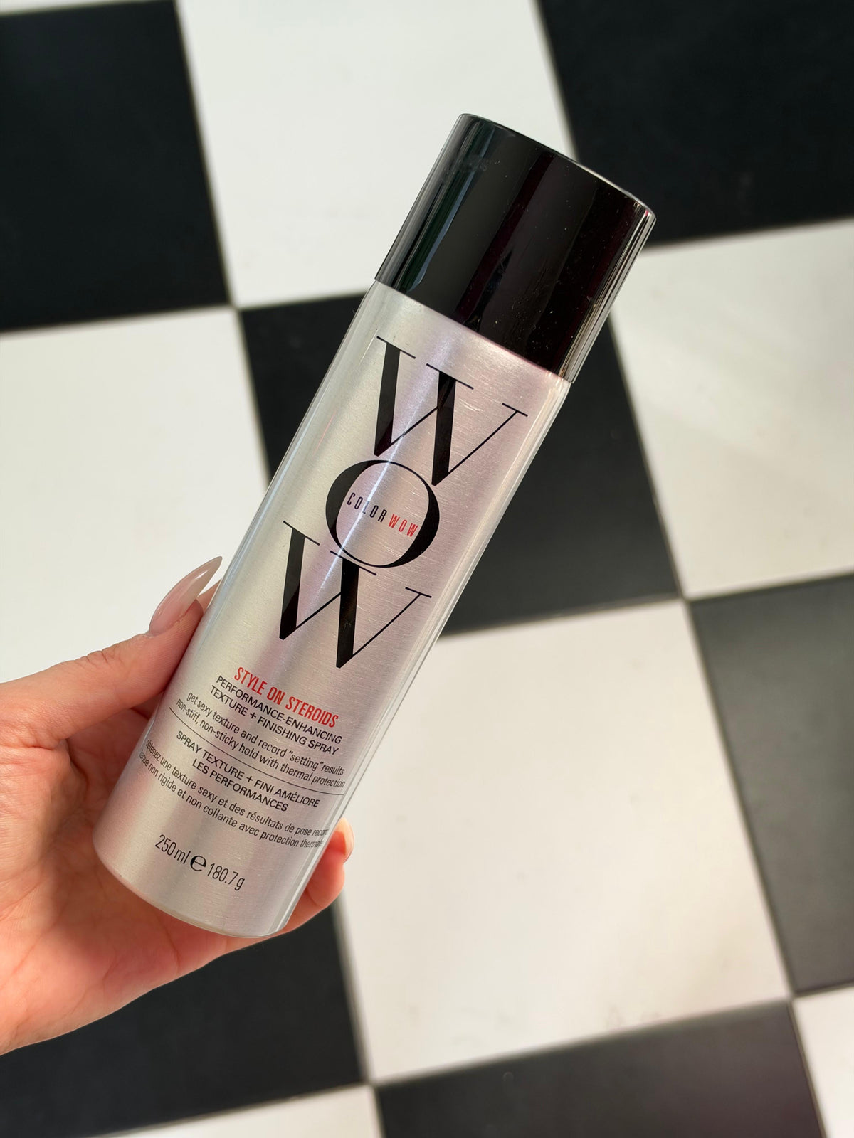 COLOR WOW Style On Steroids Texture Spray Instant Voluminous Hair + Long-Lasting Texture Without Stiffness
