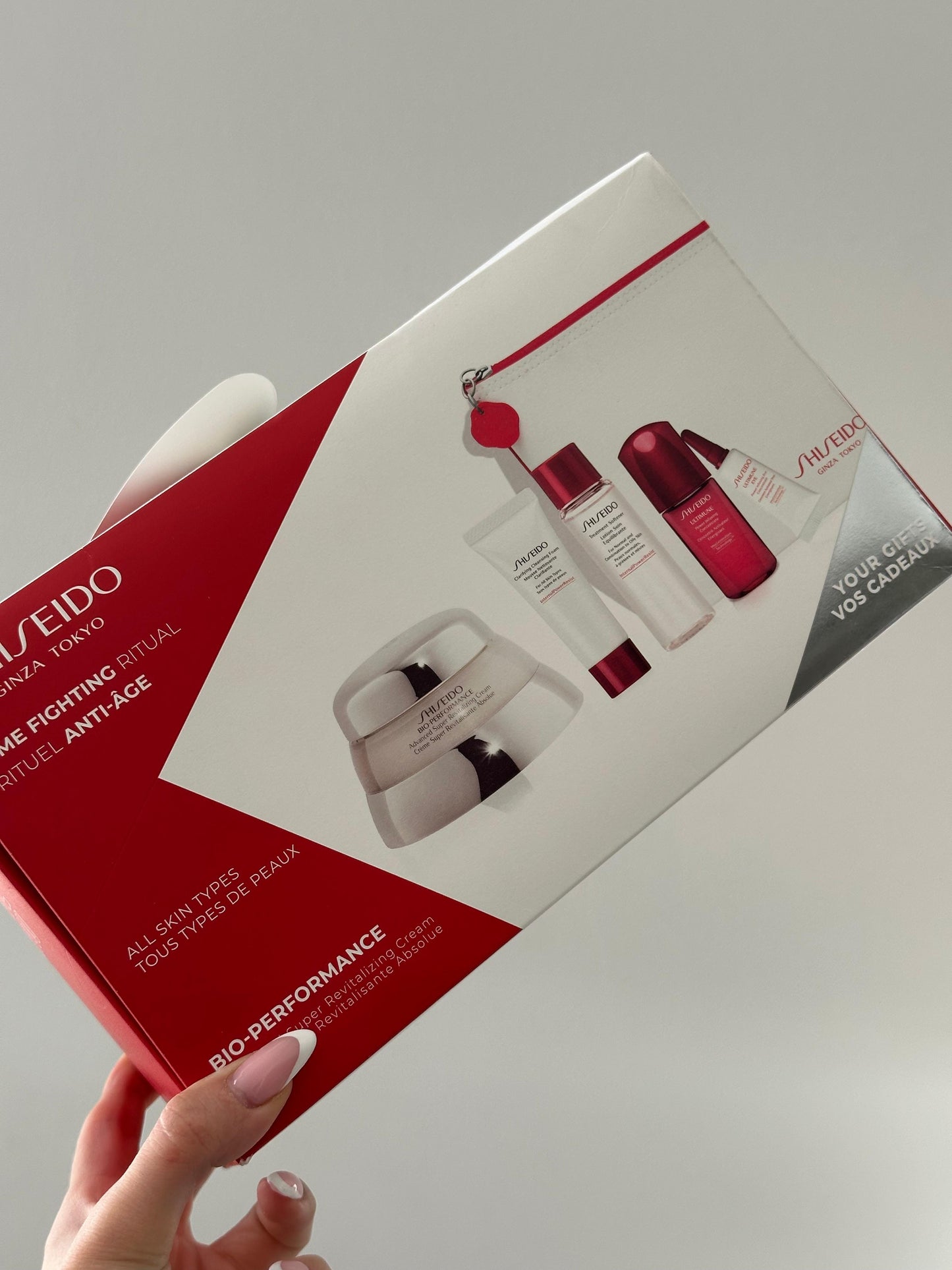 SHISEIDO Time Fighting Ritual Bio-Performance All Skin Types
