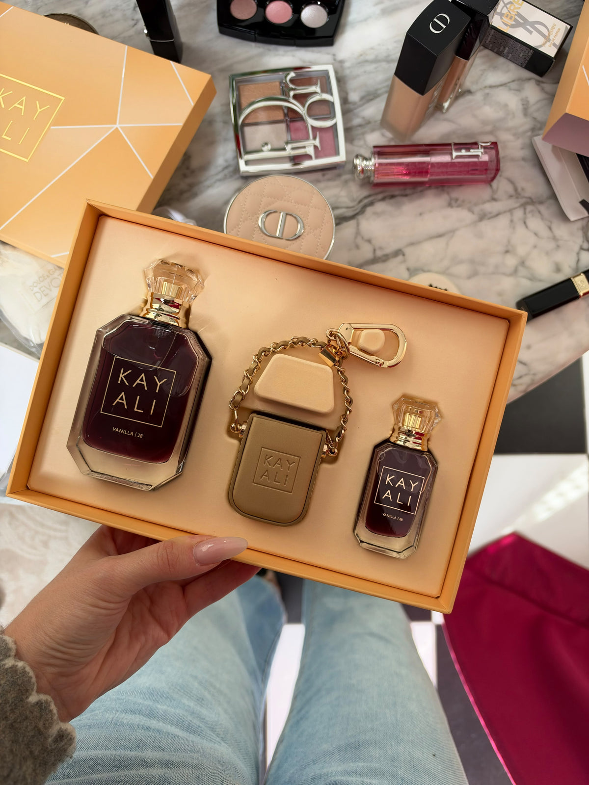 KAYALI Vanilla 28 Charm Set (50 + 10ml Edp + Perfume Case)