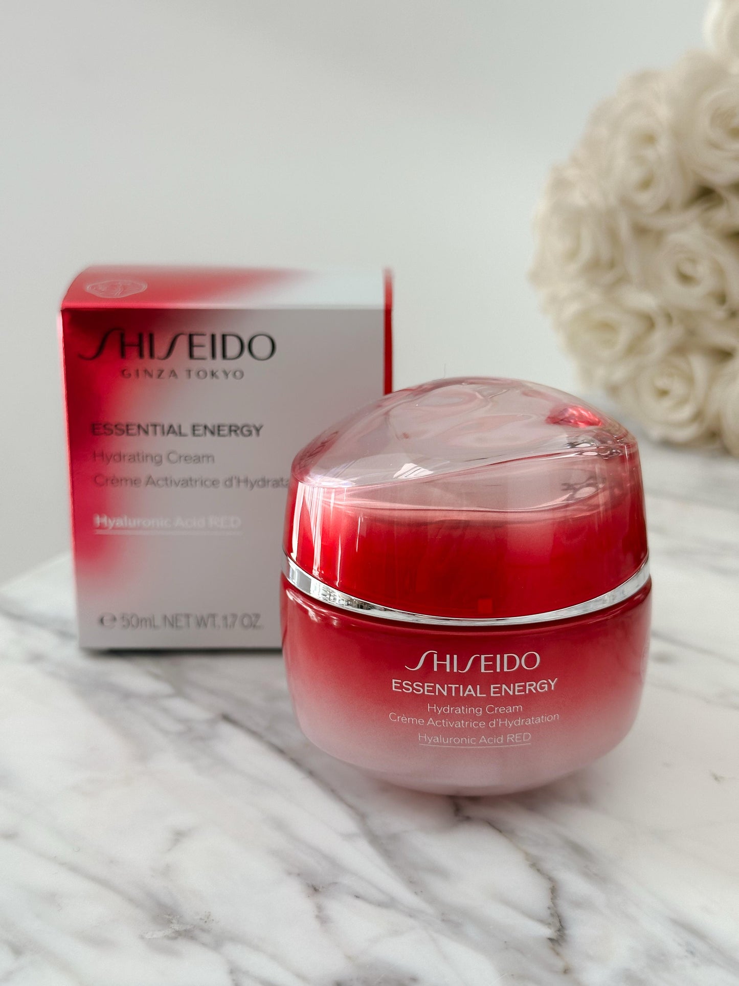 SHISEIDO Essential Energy Hydrating Cream
Deeply Hydrating Face Cream for Plump, Smooth Skin