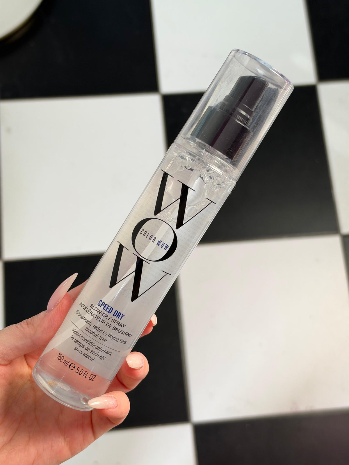 COLOR WOW Speed Dry Blow-Dry Clinically-Proven To Cut Blow-Dry Time By 30%; Alcohol-free